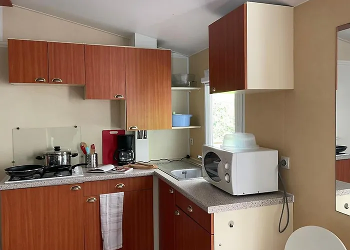 Mobil-home Avec Terrasse à Saint-pierre-d'oléron - Api-1-52-978 Parque de Campismo